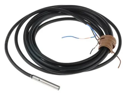 Produktfoto 1 von Omron E2E Induktiver Näherungssensor, Zylinderförmig NPN / 100mA 4 mm, IP67 30 V dc