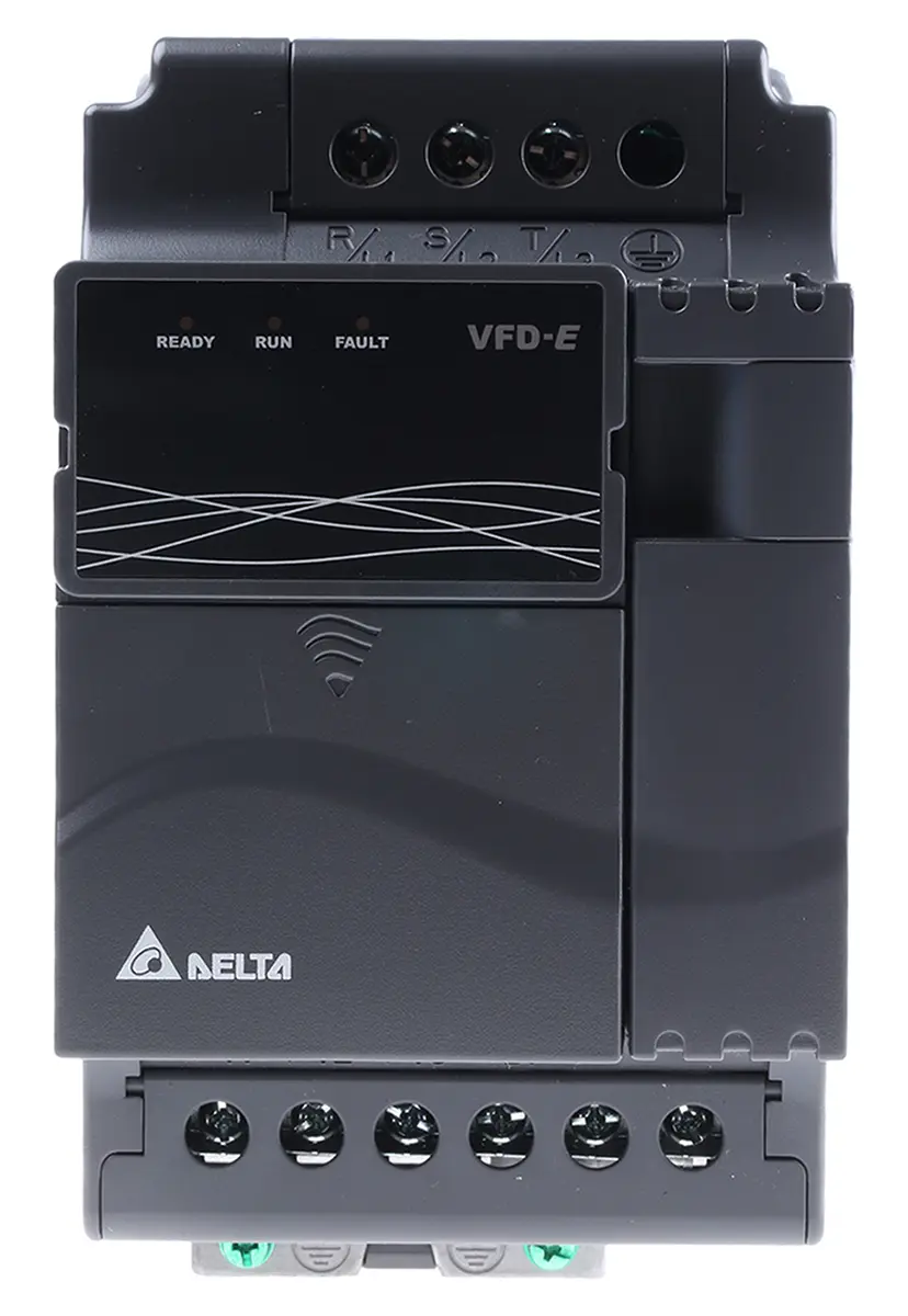 Produktfoto 1 von Delta Electronics VFD-E 3-Phasen Frequenzumrichter 2.2 kW 528 V 5.5 A 599Hz