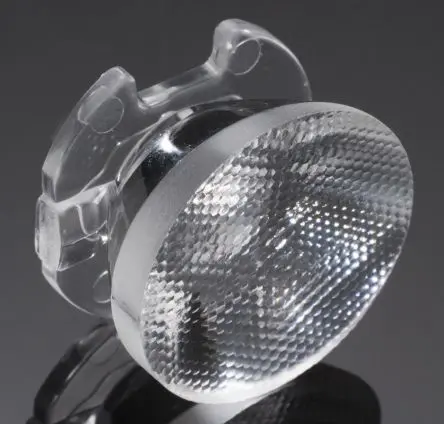 Produktfoto 1 von Ledil Emily LED Linse 1-LEDs Rund aus Polymethylmethacrylat Punkt, Klar 10 to 13°, Ø 26 mm x 14.8 mm
