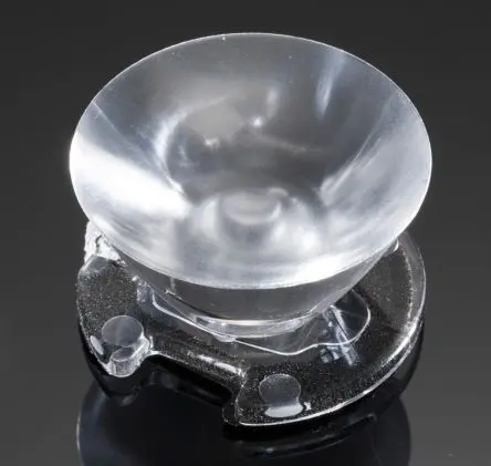 Produktfoto 1 von Ledil Emily LED Linse 1-LEDs Rund aus Polymethylmethacrylat Punkt, Klar 8 to 14 °, Ø 26 mm x 14.9 mm