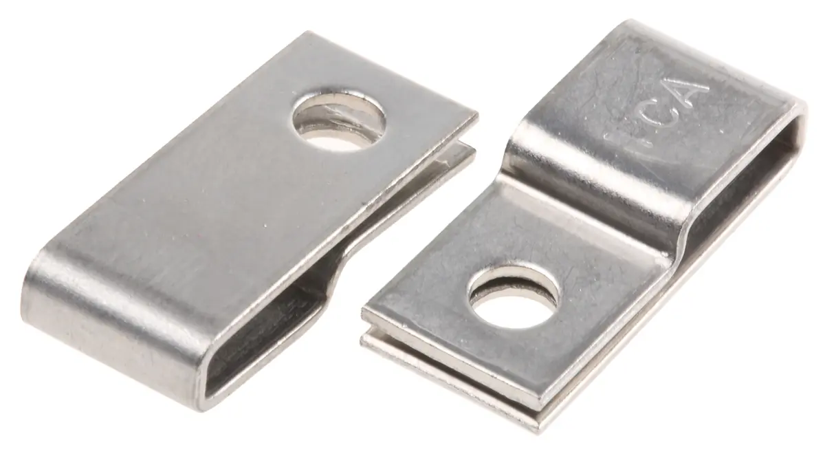 Produktfoto 1 von HellermannTyton SSPC Befestigungssockel, Edelstahl Grau 23 mm x 10 mm Kabelbinder x 10.2 mm für 4.2 mm