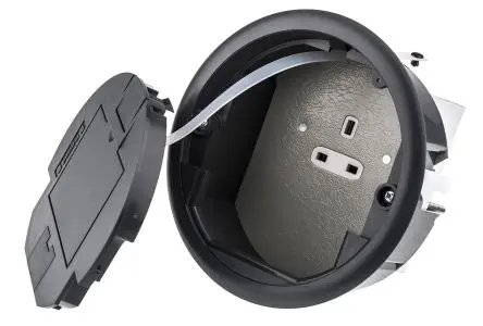 Produktfoto 1 von Legrand Grau 100mm 47 mm
