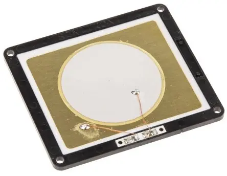 Sonitron Piezoelektrischer Miniatur-Lautsprecher, 83 dB 400 Hz, 225 nF 20 kHz 5 V 25 V 2 mm 50 mm 46.3mm