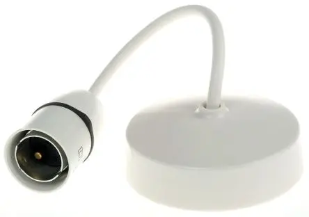 Produktfoto 1 von MK Electric Deckenlampen-Baldachin, Weiß
