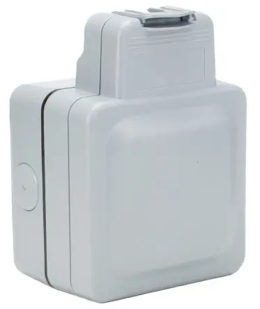 Produktfoto 1 von MK Electric Einbaubox, 12-fach, Kunststoff, 110mm, 89 mm IP66, Grau