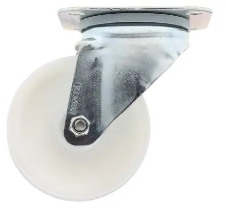Produktfoto 1 von Tente Drehbar Rolle, Rad ø 100 mm, 200 kg, Ges H. 128 mm, Rad B. 36 mm, Polyamid