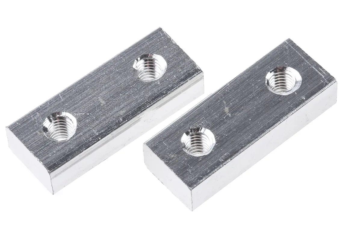 Produktfoto 1 von Accuride Serie DA0115, Aluminium Linearführung 12.3 mm x 40 mm