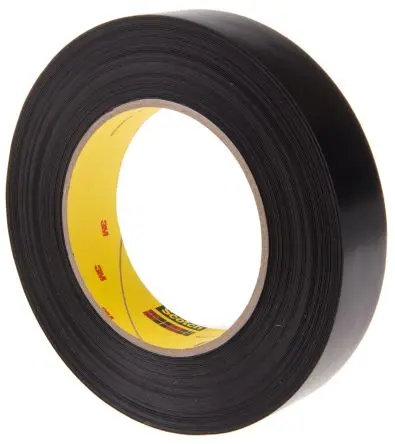 3M 472 Vinyl Vinylband Schwarz Typ Markierungsband, Stärke 0.26 mm, 25mm x 33 m