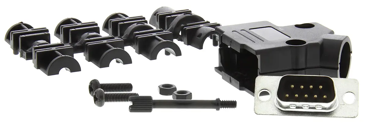 Produktfoto 1 von MH Connectors MHD45PPK D-Sub-Steckverbinder 45 Grad, 9-polig