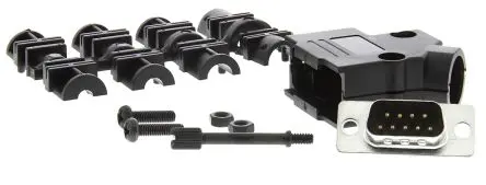 Produktfoto 1 von MH Connectors MHD45PPK D-Sub-Steckverbinder 45 Grad, 9-polig