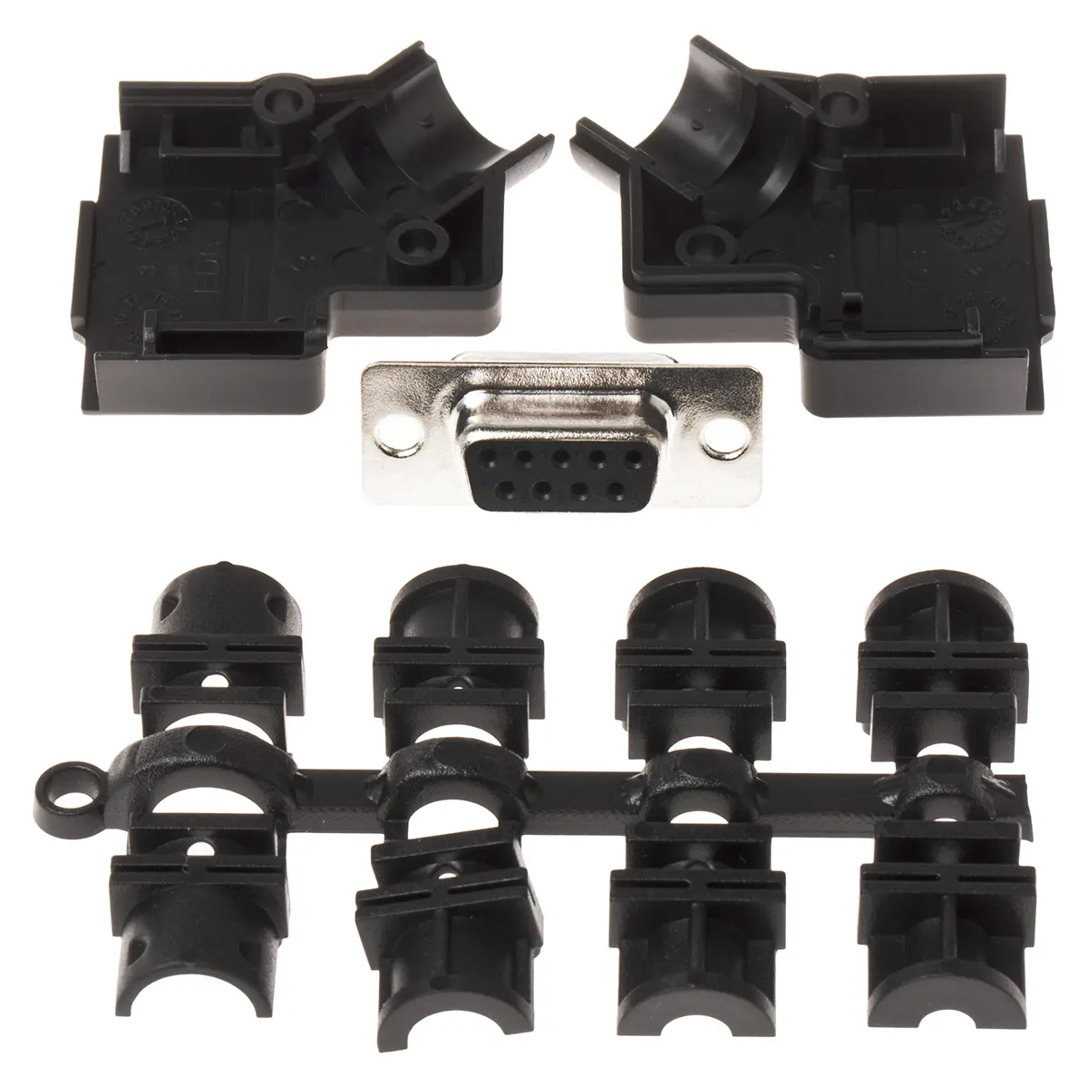 Produktfoto 1 von MH Connectors MHD45PPK D-Sub-Steckverbinder 45 Grad, 9-polig