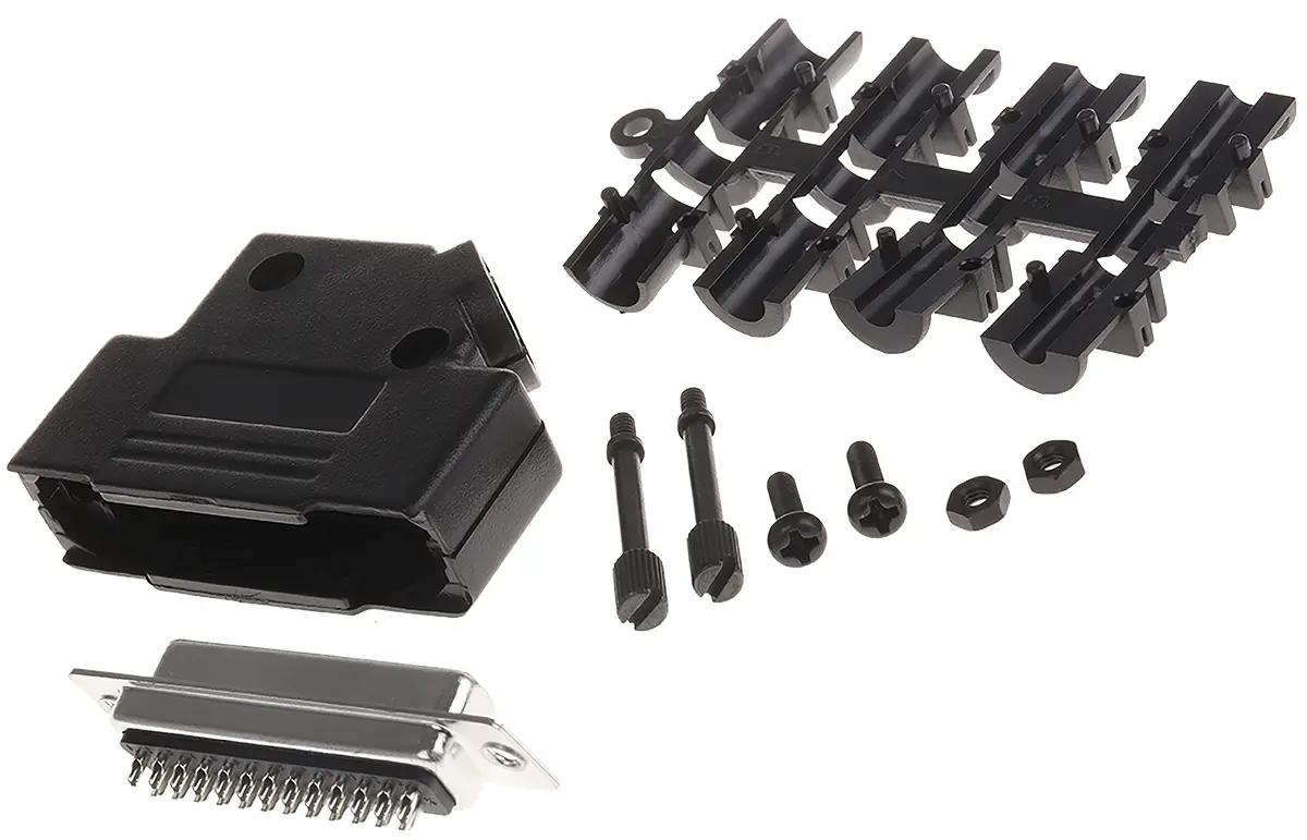 Produktfoto 1 von MH Connectors MHD45PPK D-Sub-Steckverbinder 45 Grad, 25-polig