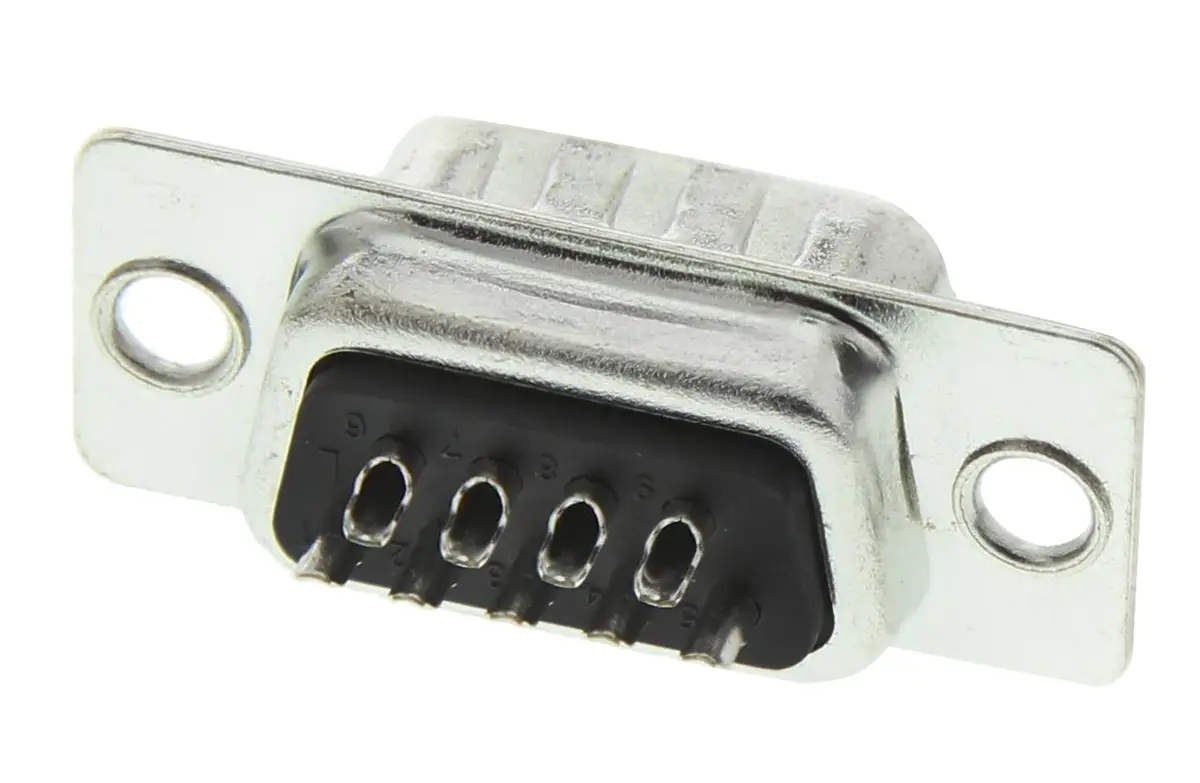 Produktfoto 1 von MH Connectors MHDB D-Sub-Steckverbinder E Gerade, 9-polig 2.77 mm Raster, Kabel