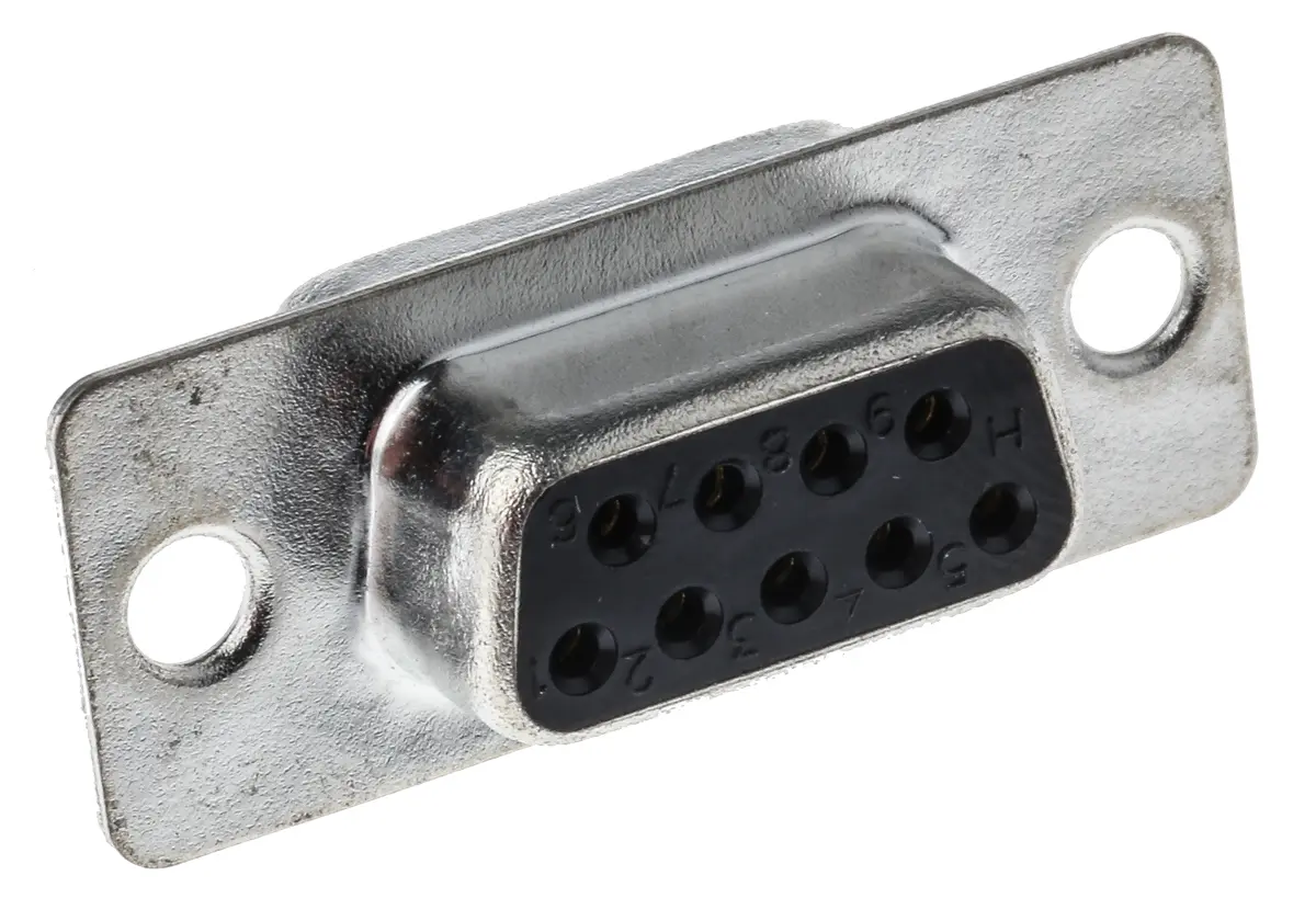 Produktfoto 1 von MH Connectors MHDM D-Sub-Steckverbinder E Gerade, 9-polig 2.77 mm Raster, Kabel