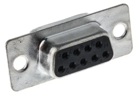 Produktfoto 1 von MH Connectors MHDM D-Sub-Steckverbinder E Gerade, 9-polig 2.77 mm Raster, Kabel