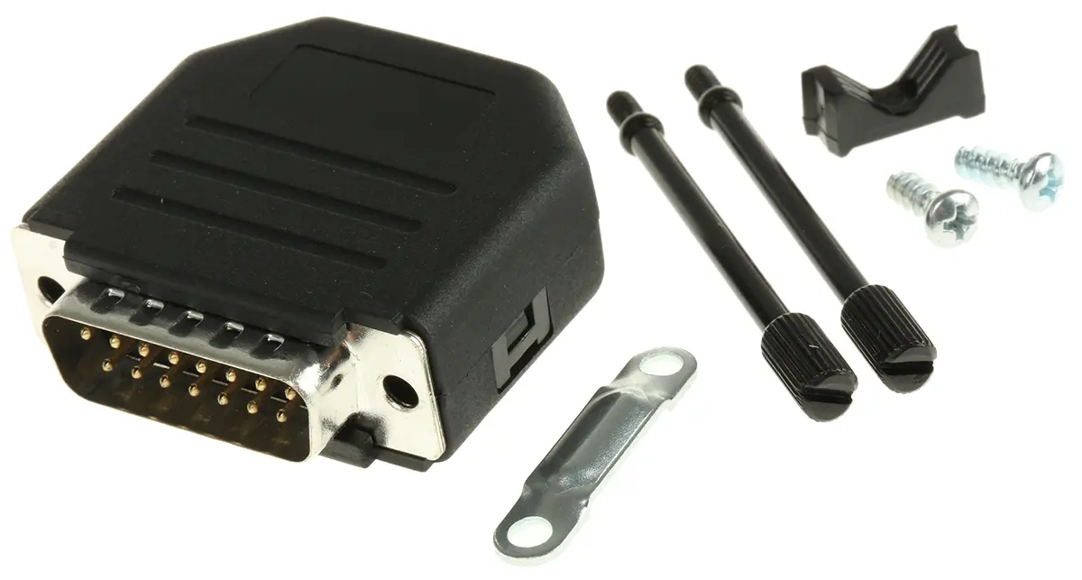 Produktfoto 1 von MH Connectors MHDTPPK D-Sub-Steckverbinder Gerade, 15-polig