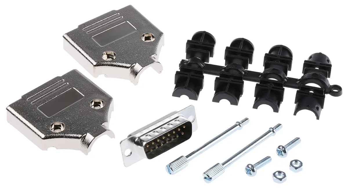 Produktfoto 1 von MH Connectors MHDTPK D-Sub-Steckverbinder Gerade, 15-polig