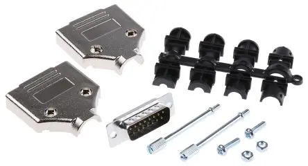 Produktfoto 1 von MH Connectors MHDTPK D-Sub-Steckverbinder Gerade, 15-polig