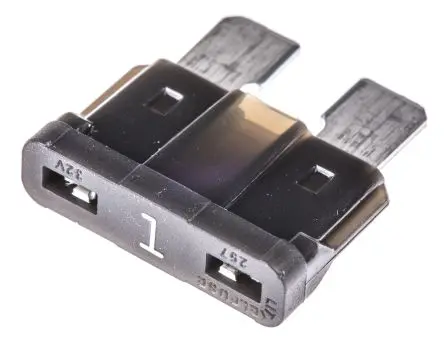Produktfoto 1 von Littelfuse Kfz Sicherung, ATO, Schwarz, 1A, 32V dc