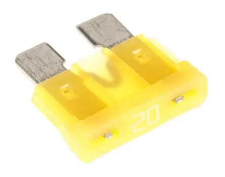 Produktfoto 1 von Littelfuse Kfz Sicherung, ATO, Gelb, 20A, 32V dc