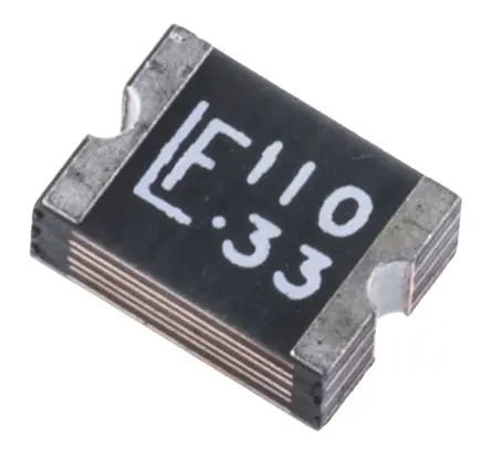 Produktfoto 1 von Littelfuse 1812L Rückstellende Sicherungen / 1.95 A, 33V dc 0.5 s 1.1 A 4.73 mm 2 mm 3.41mm