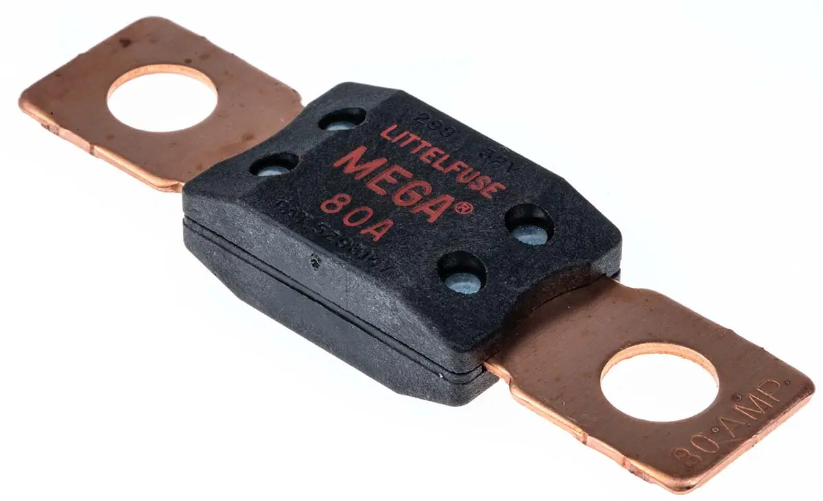 Produktfoto 1 von Littelfuse Kfz Sicherung, Rot, 80 A, 32 V dc