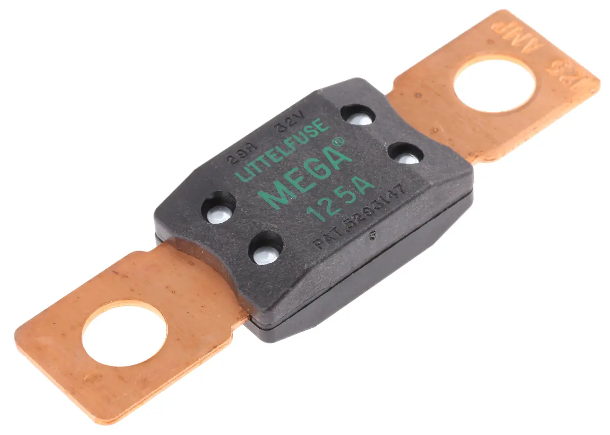 Produktfoto 1 von Littelfuse Kfz Sicherung, Grün, 125 A, 32 V dc