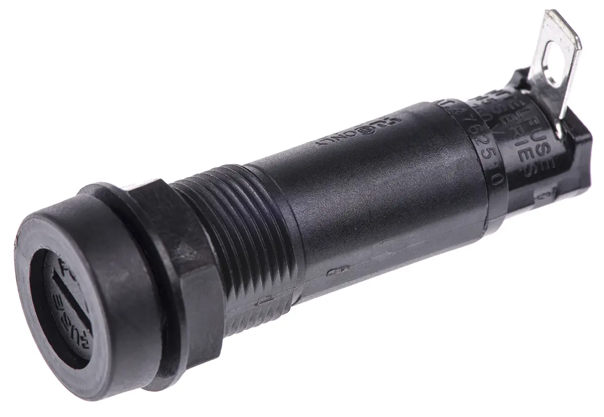 Produktfoto 1 von Littelfuse Sicherungshalter für 5 x 20mm Sicherungen 10A 250V ac, Serie 345 1P-polig