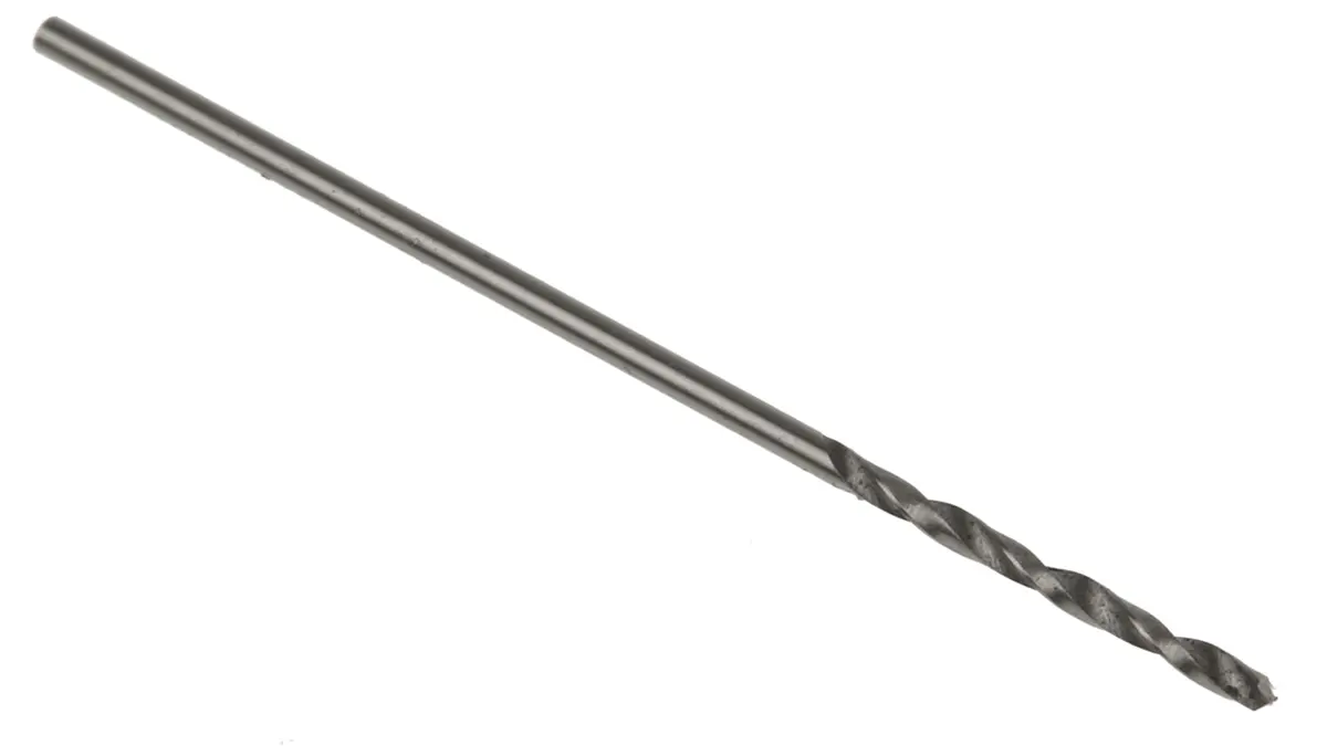 Produktfoto 1 von RS PRO HSS Spiralbohrer 0.8mm x 30 mm, 5 Stück