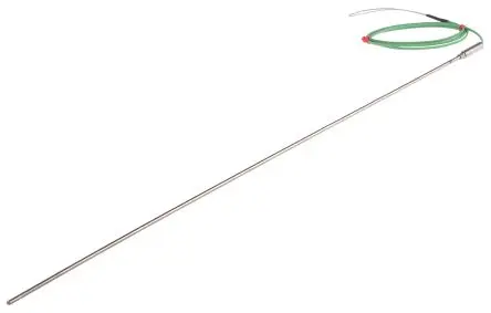 Produktfoto 1 von RS PRO RS015/0816 Edelstahl 310, Edelstahl 321 Mineralisoliertes Thermoelement Typ K, Ø 3 mm x 500 mm -40 °C → 1100 °C