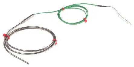 Produktfoto 1 von RS PRO RS015/0816 Edelstahl 310, Edelstahl 321 Mineralisoliertes Thermoelement Typ K, Ø 3 mm x 1 m -40 °C → 1100 °C