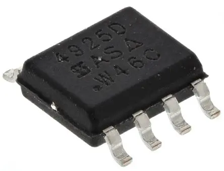 Produktfoto 1 von Vishay Isoliert TrenchFET Typ P-Kanal 2, Oberfläche MOSFET 30 V Erweiterung / 8 A 5 W, 8-Pin SOIC