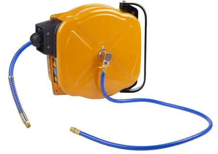 Produktfoto 1 von RS PRO Druckluft-Schlauchaufroller 10 m Schlauch inklusive Innen ø 8 mm, Außen-Ø 12 mm