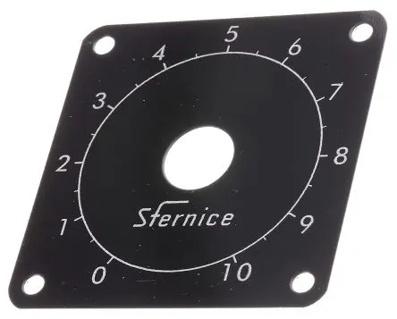 Produktfoto 1 von Vishay Zählscheibe zur Verwend.mit RT25 Potentiometer, Innen ø 56 mm