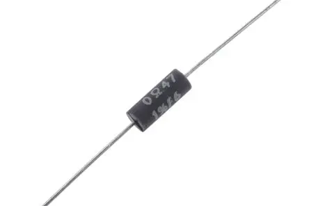 Produktfoto 1 von Vishay RLP2 Gewickelt Widerstand, Axial 470 mΩ 1 % / 2 W