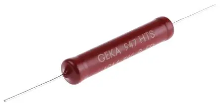 Produktfoto 1 von Vishay HTS Dickschicht Widerstand, Axial 10 mΩ 5 % / 3 W
