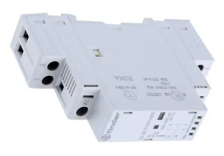 Produktfoto 1 von Finder 22 Schütz 240V ac-Spule, 2-polig, 440V / 25 A 2 Schließer 2-Hilfskontakte