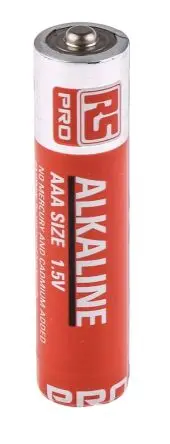 Produktfoto 1 von RS PRO AAA Batterie LR03, Alkalisch, 1.5 V, 1.25 Ah