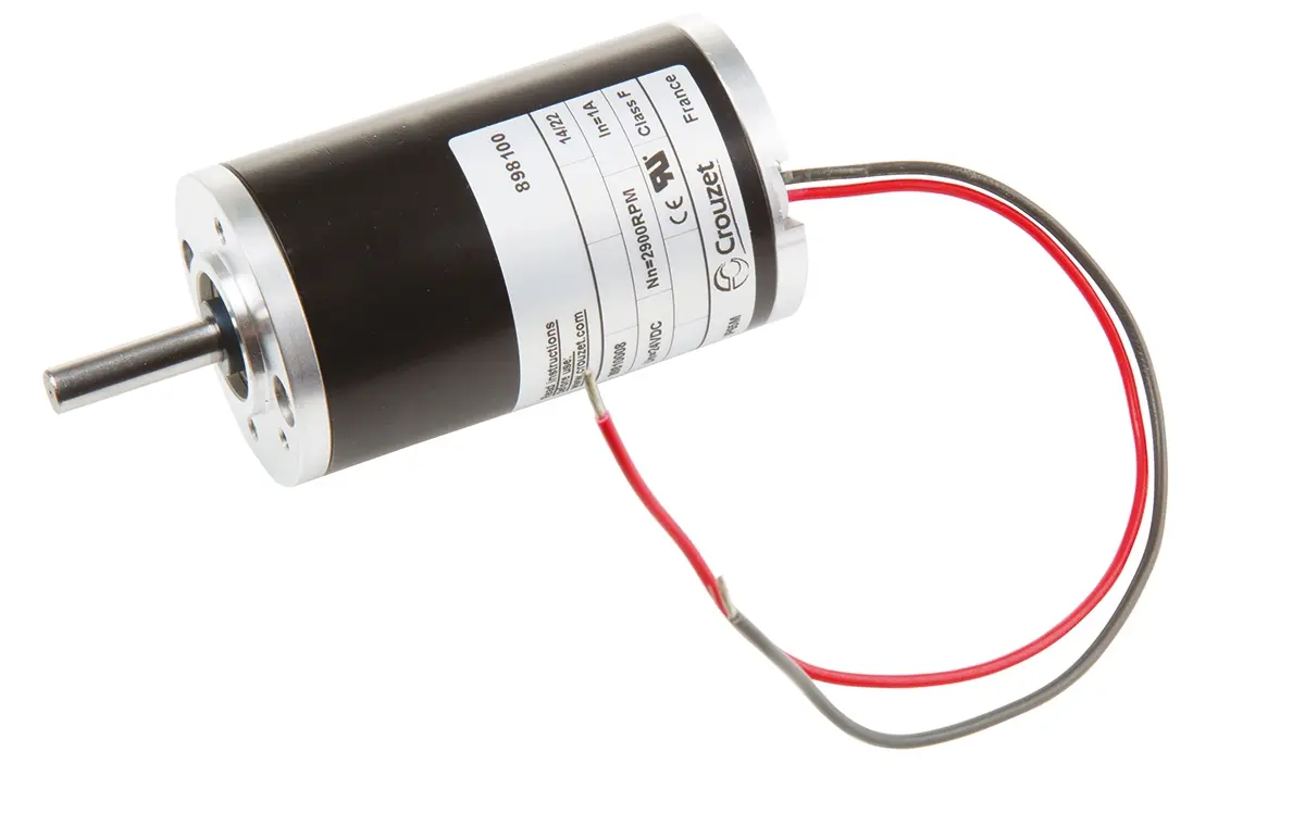 Produktfoto 1 von Crouzet DCmind Brush Bürstenmotor Gleichstrommotor bis 15 Nm, 3430 rpm x 25 mm