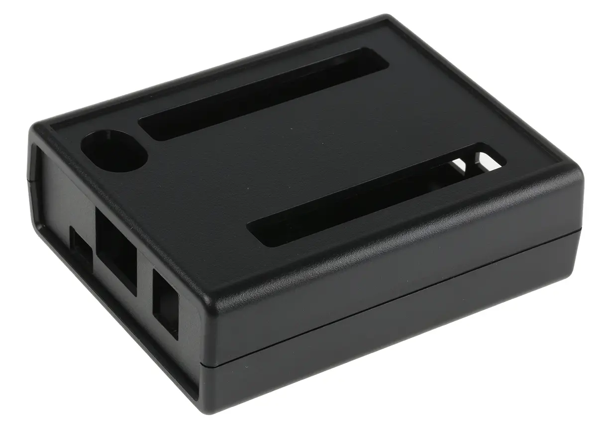 Produktfoto 1 von Hammond Gehäuse der Entwicklungsplatine, Schwarz, ABS, für BeagleBone, 95.31 mm