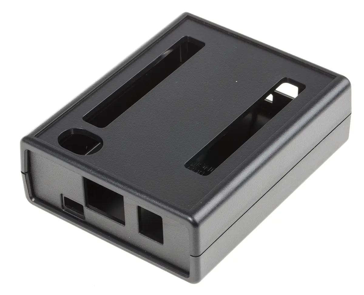 Produktfoto 1 von Hammond Gehäuse der Entwicklungsplatine, Lichtdurchlässig Blau, Schwarz, Grau, ABS-Kunststoff, für BeagleBone Black,