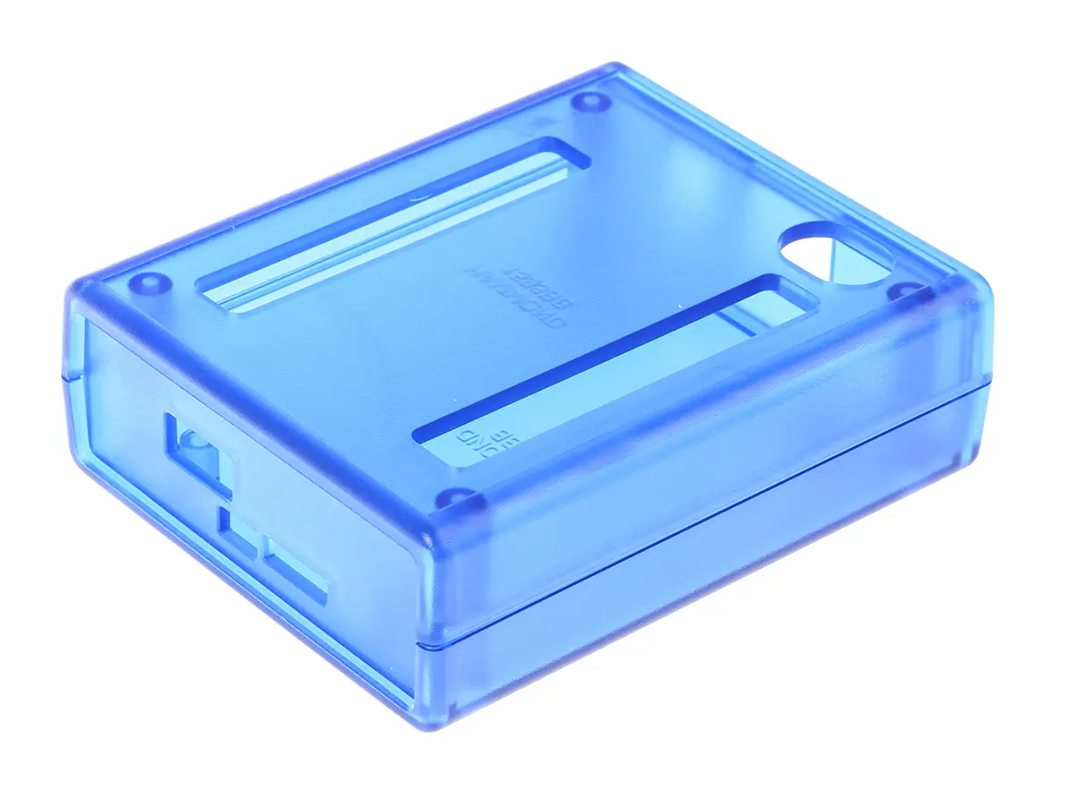 Produktfoto 1 von Hammond Gehäuse der Entwicklungsplatine, Blau, ABS, für BeagleBone Black, 111.25 mm