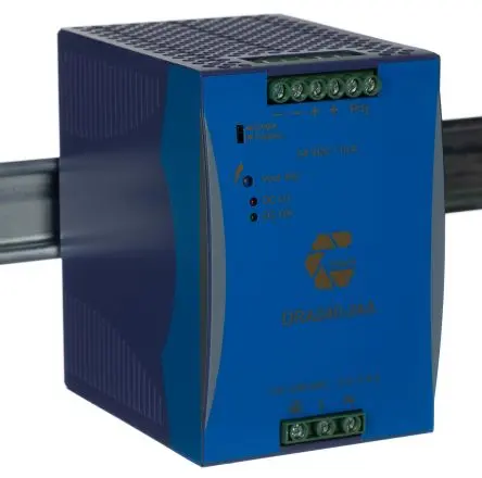 Produktfoto 1 von Chinfa DRA240 DIN-Schienen Netzteil Schaltnetzteil 230V ac AC / 10 A 24V dc DC 240 W
