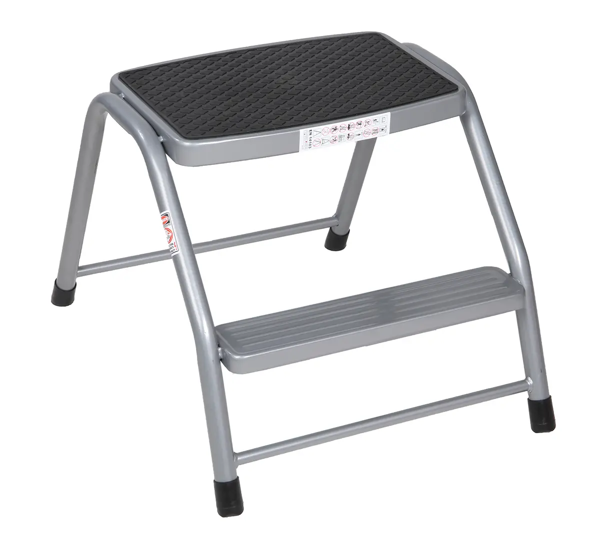Produktfoto 1 von RS PRO Schritte 2 Stufen H.= 0.375m L.= 0.375 m Stahl 3.5 kg