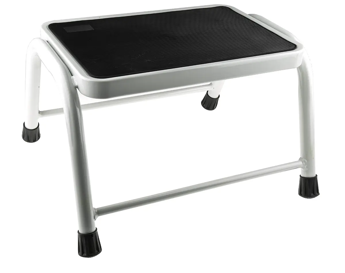 Produktfoto 1 von RS PRO Trittstufe 1 Stufen H.= 0.255m L.= 0.255 m Stahl 2.2 kg
