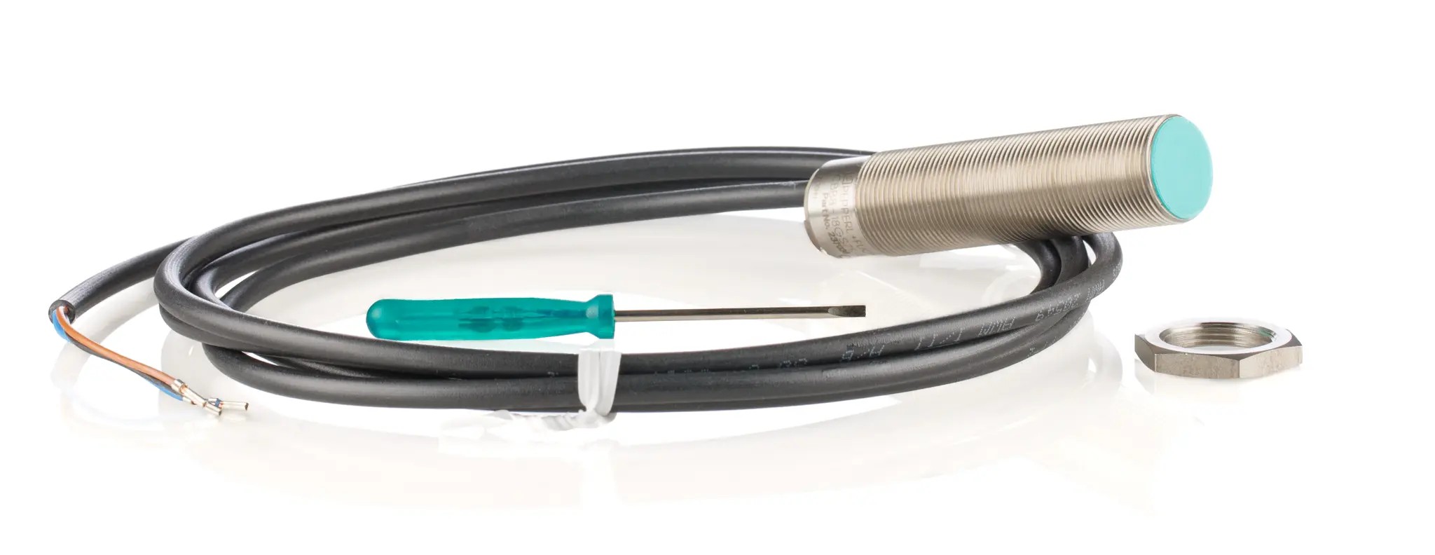 Produktfoto 1 von Pepperl + Fuchs M18 Näherungssensor Kapazitiv, Gewinderohr 8 mm PNP 10→ 30 V dc / 100 mA NO, IP67