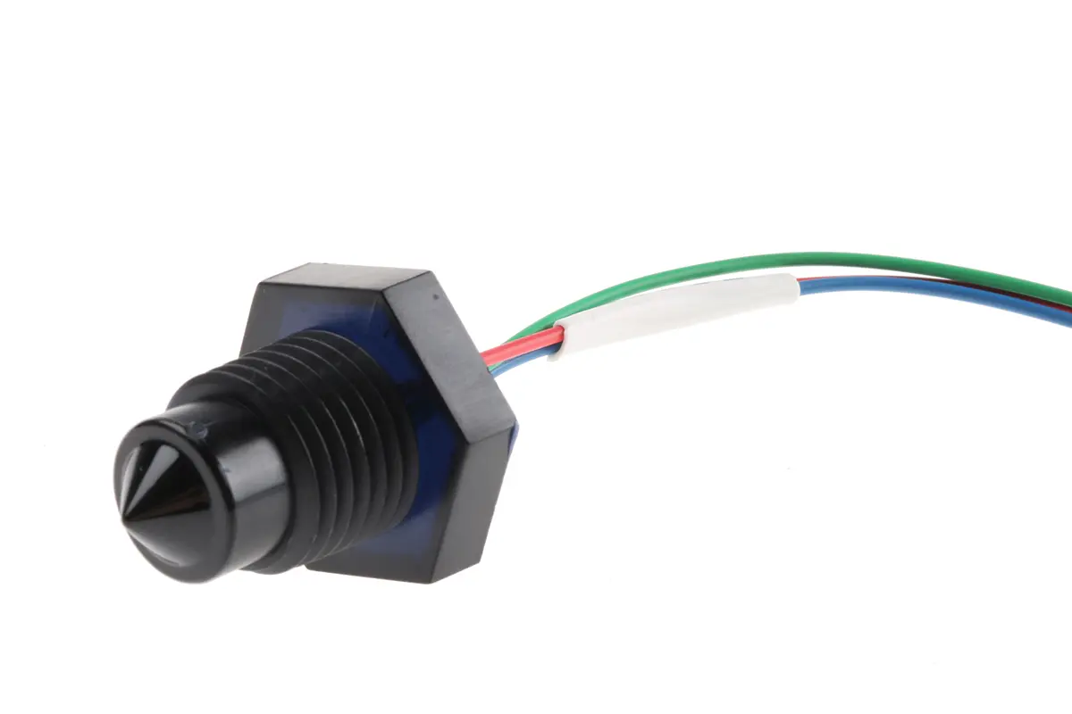 Produktfoto 1 von Sensata / Cynergy3 OLS7 Sensor, optisch Füllstandsschalter mit 250 mm Kabel Fahrgestell Polytetrafluorethylen, Nein