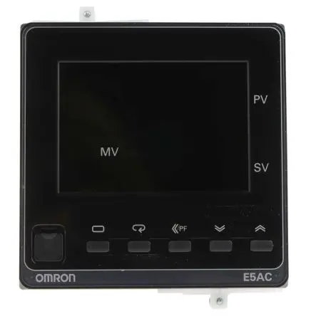 Omron E5AC PID Temperaturregler Frontplattenmontage 2, 4 x Linear Ausgang 240V ac Ein-Aus