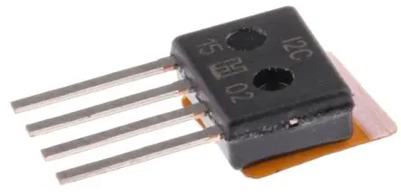 Honeywell HumidIcon HIH6100 Digital Temperatursensor ±4 %RH Durchsteckmontage, 4-Pin, Seriell-I2C, Temperatur- und
