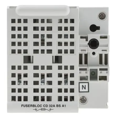Produktfoto 1 von Socomec FUSERBLOC Sicherungsschalter-Trennschalter / 3+N-polig 32 A Umschlossen, A1 Sicherungsgröße, 3 phasig